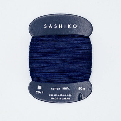 Cotton Carded Sashiko Thread Daruma #2400 20/4