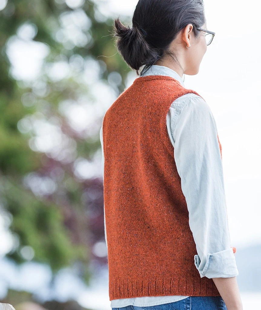 Library Vest Pattern from Churchmouse Classics – Stitchin' Post