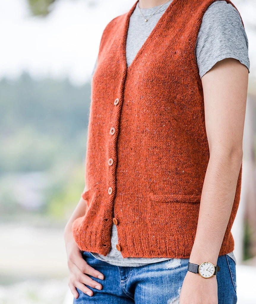 Library Vest Pattern from Churchmouse Classics