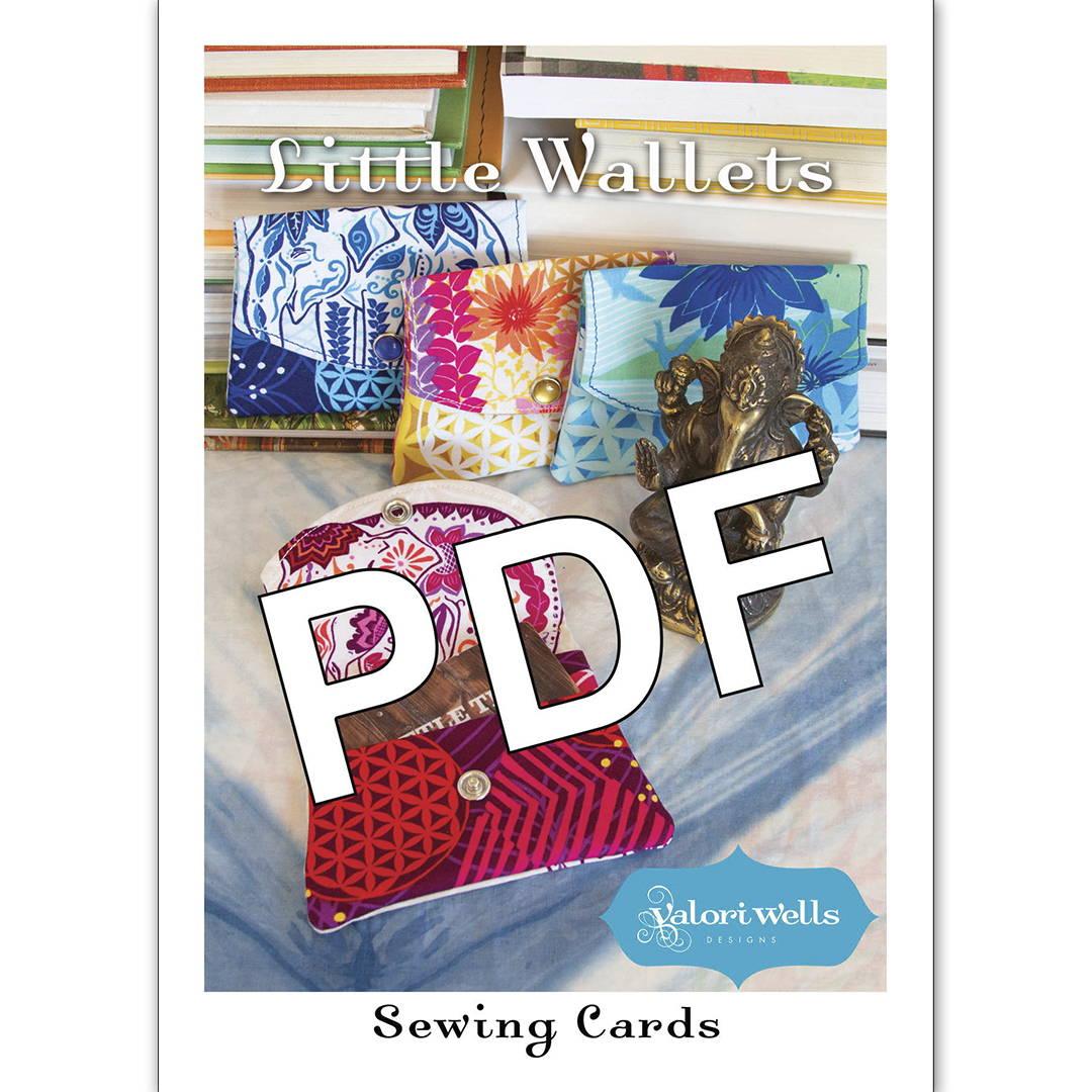 little wallet pdf sewing Pattern valori wells designs