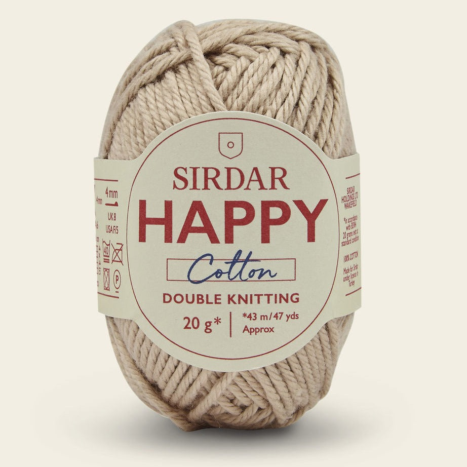Happy Cotton in Sandcastle from Sirdar - 773 Sandcastle
