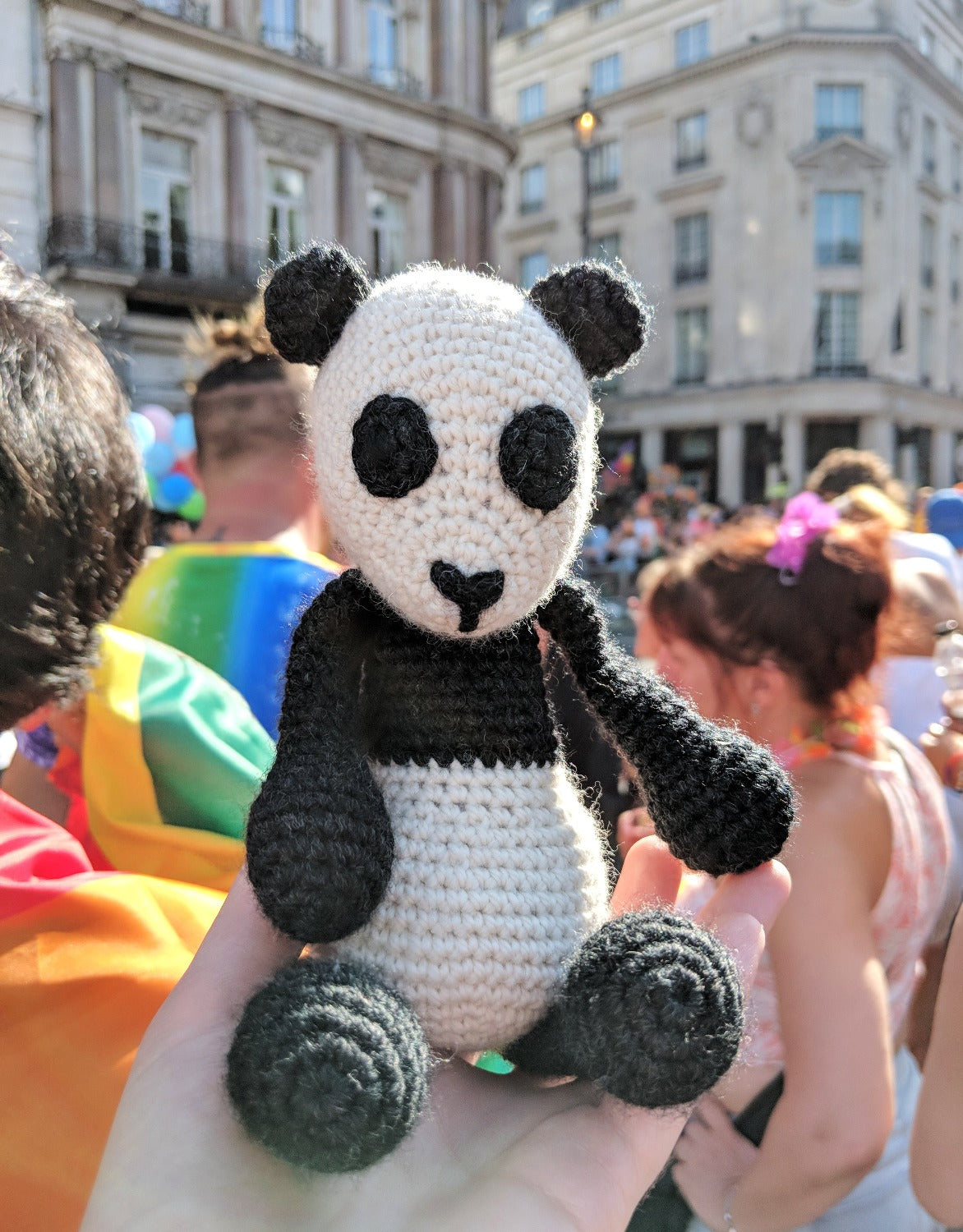 Fiona the Panda Crochet Kit Toft