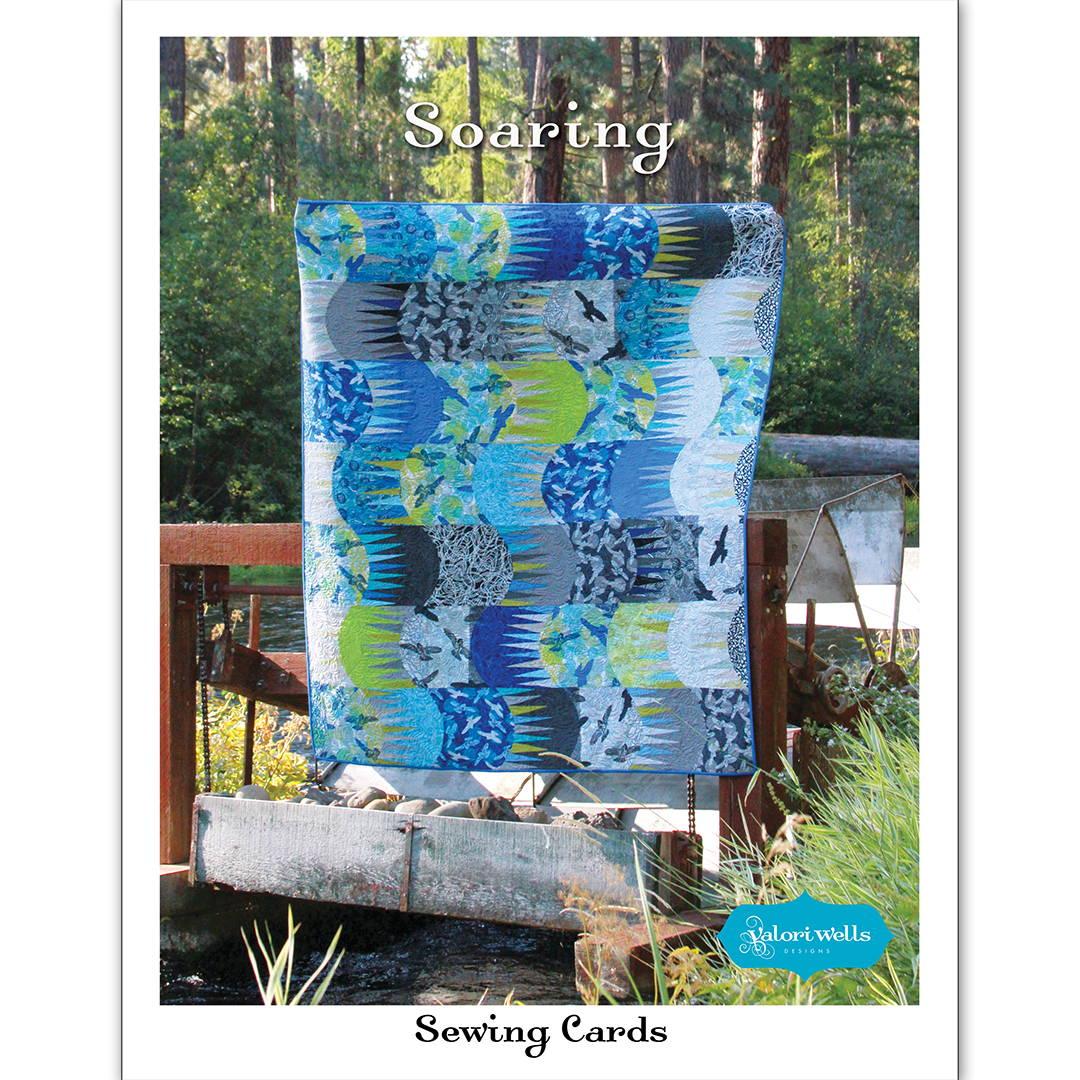 pattern soaring valori wells sewing card