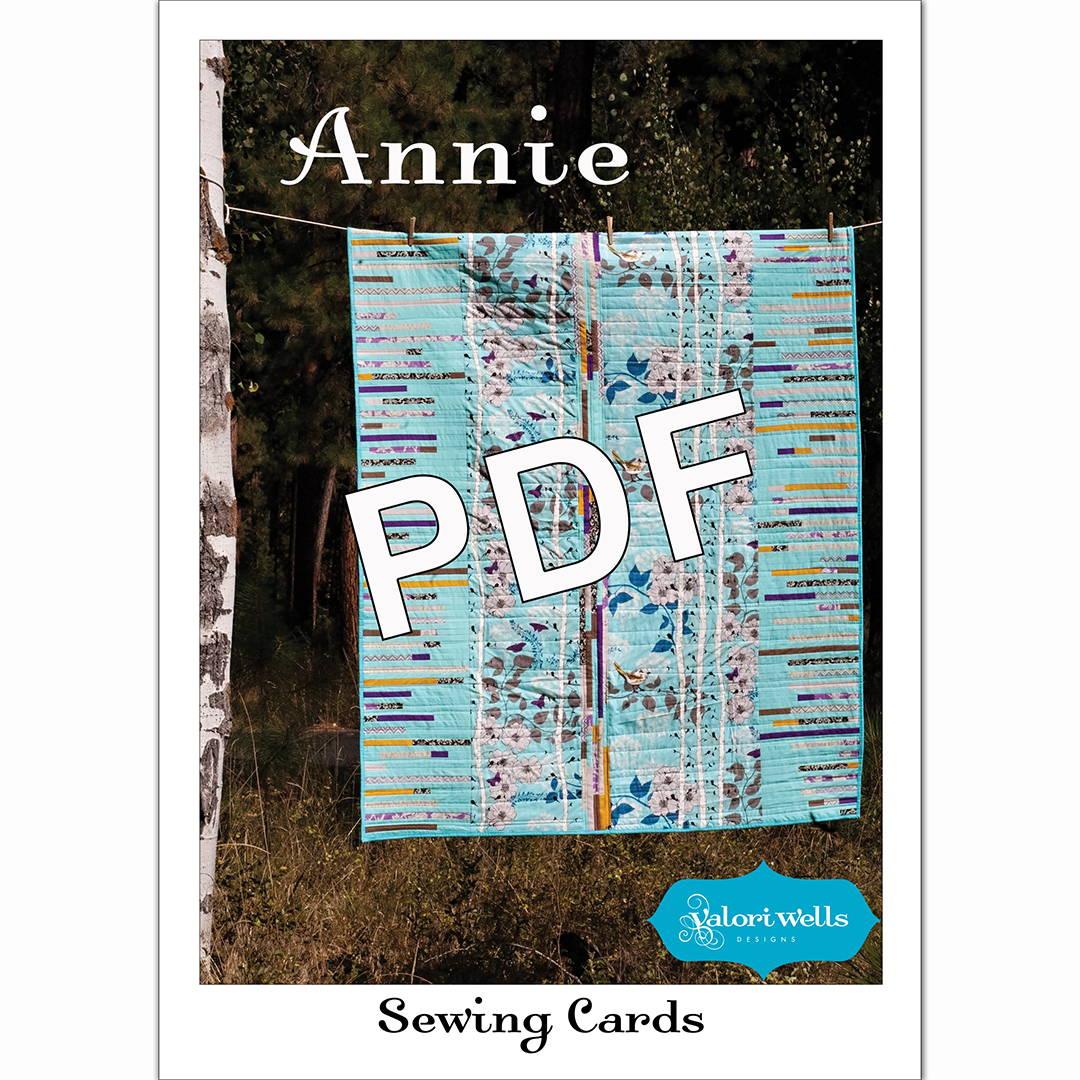 pdf download Annie Lap Quilt Pattern by Valori Wells stitchin post