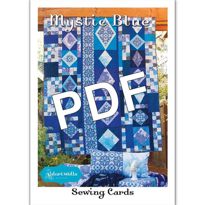 pdf download quilt pattern mystic blue by valori wells stitchin post