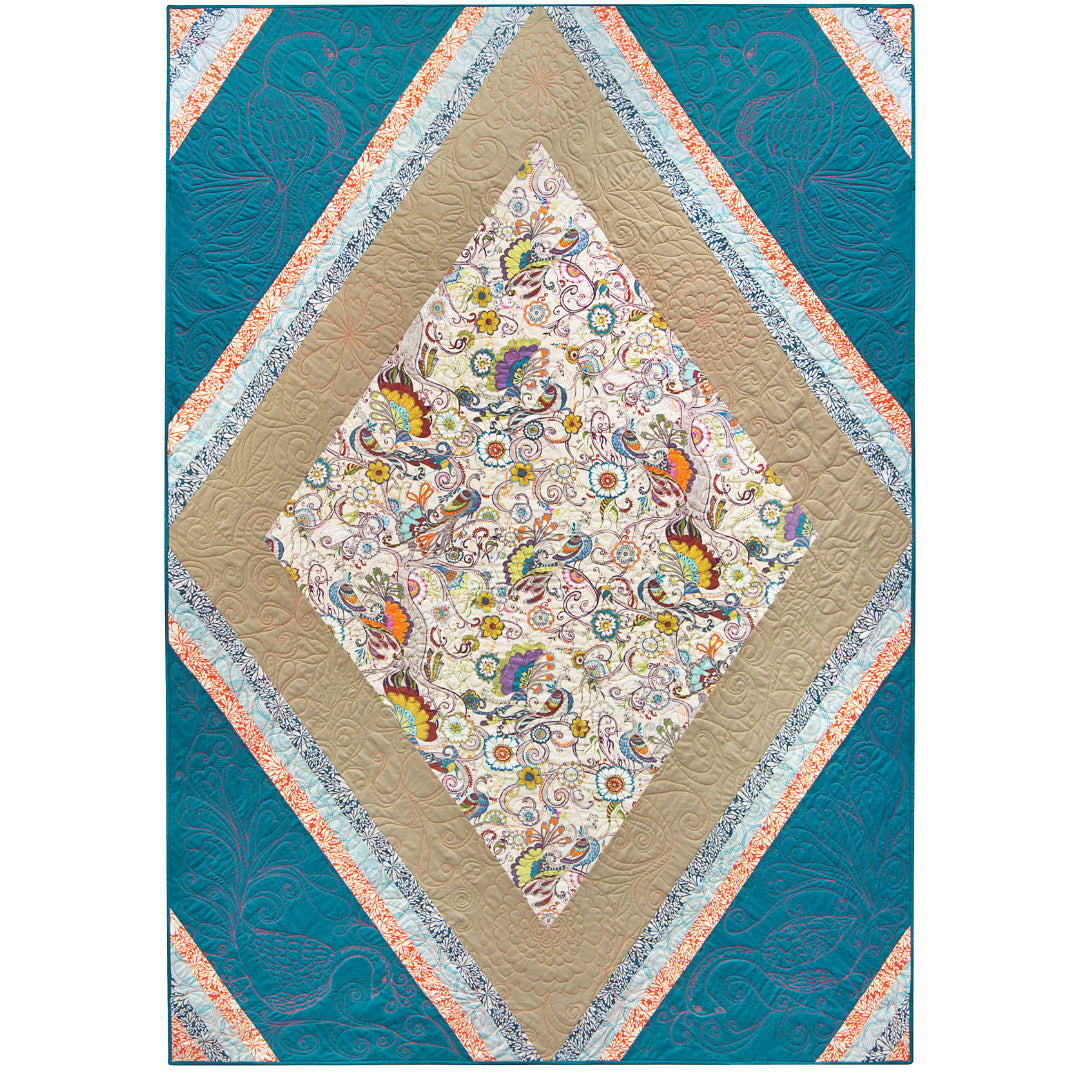 Plume Quilt - Free Downloadable Quilting Pattern by Valori Wells