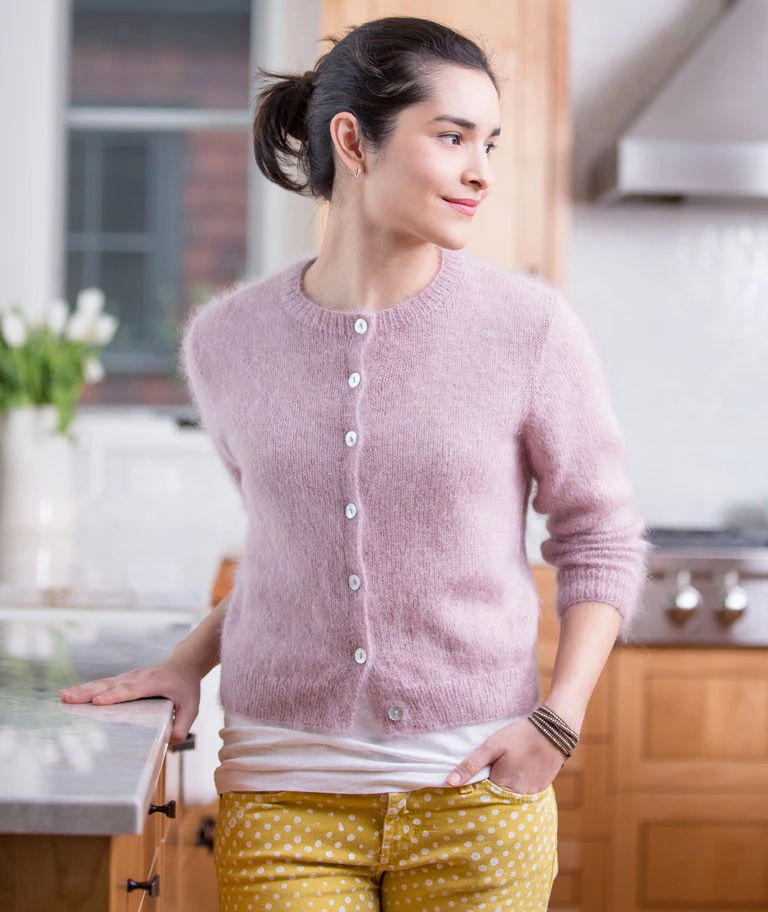 Quintessential Cardigan Pattern by Churchmouse Classics