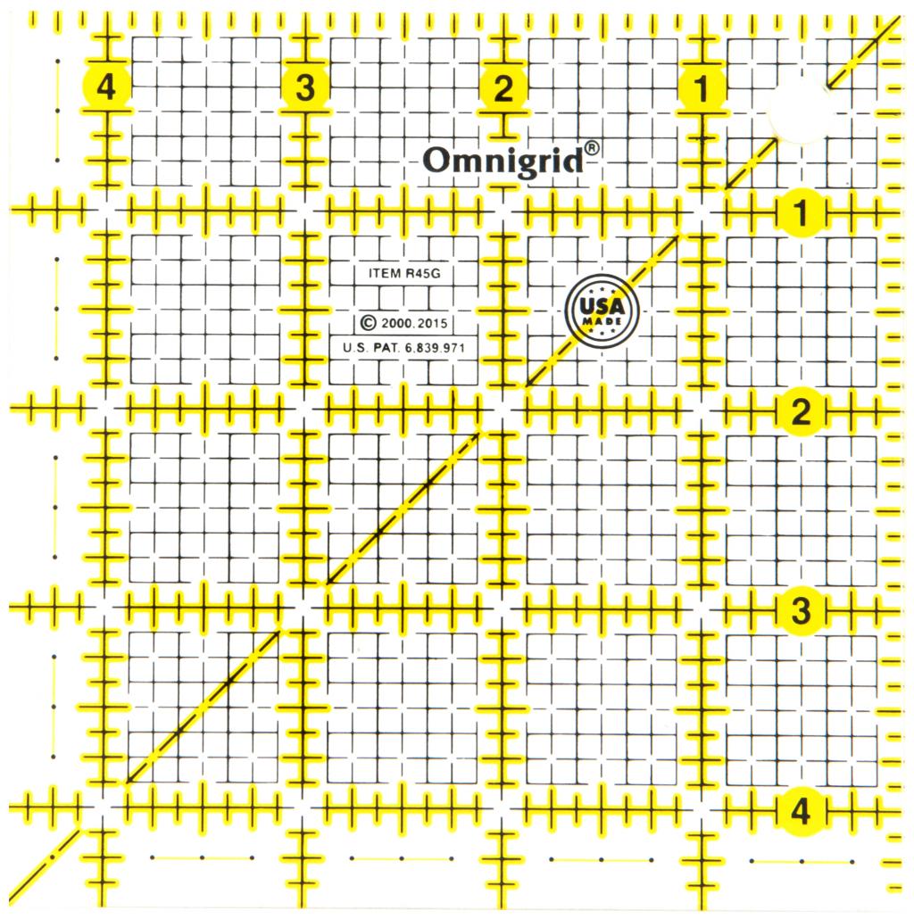 4.5 Ruler Omnigrid Ruler 4.5