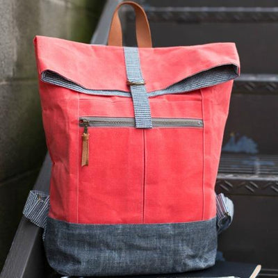 range backpack pattern foldover style backpack noodlehead