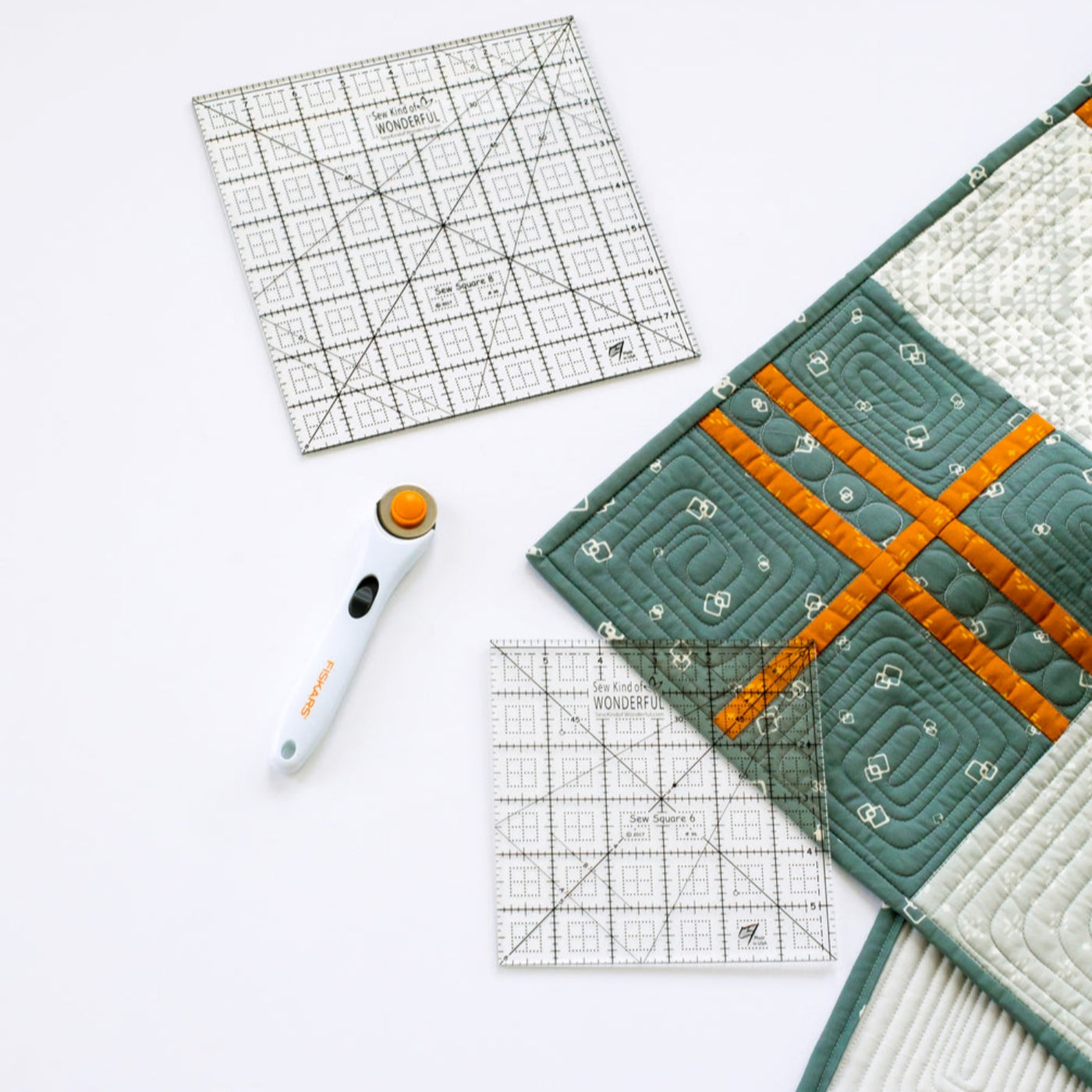 Sew Square 6 Ruler - 6" x 6" by Sew Kind of Wonderful