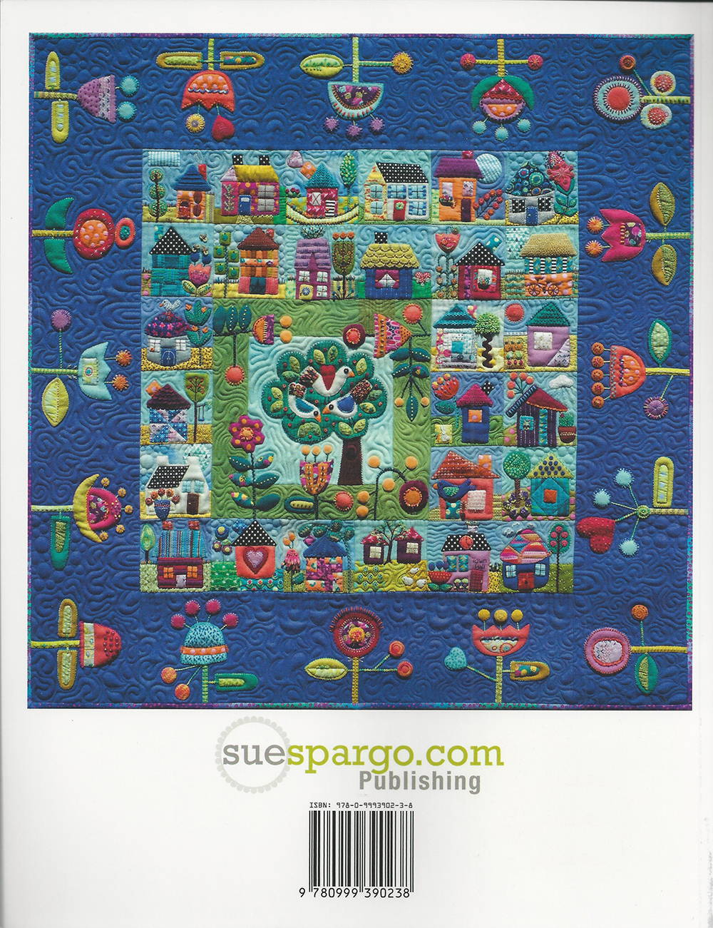 Homegrown Quilt Book by Sue Spargo