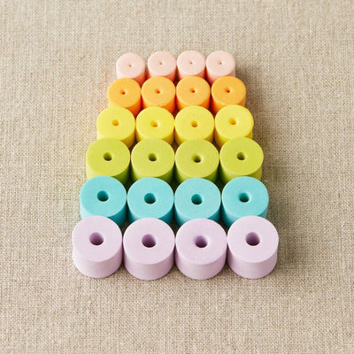 Colorful Stitch Stoppers from Cocoknits