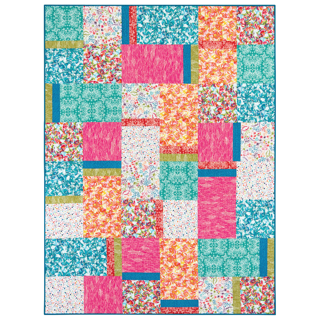 In the Bloom Quilt - Free Downloadable Quilting Pattern by Valori Wells