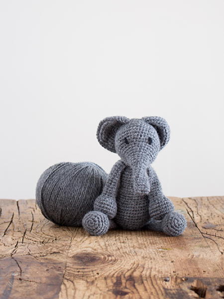 Bridget the Elephant Kit Toft Crochet Kit