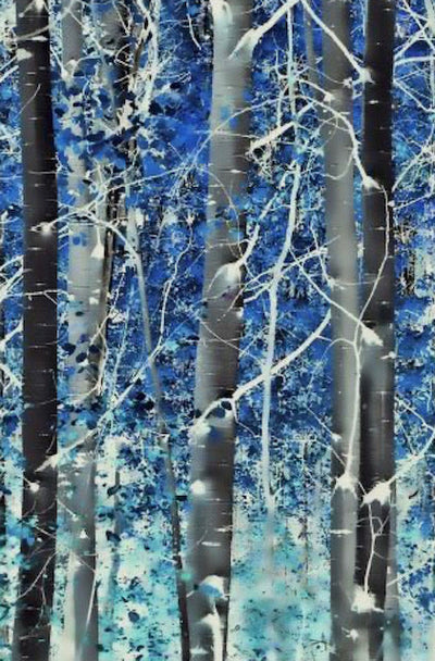 Painting in Glass - Aspen Trees with Susie Zeitner 10/18/25